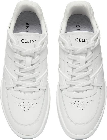 celine white sneakers|celine white sneakers women.